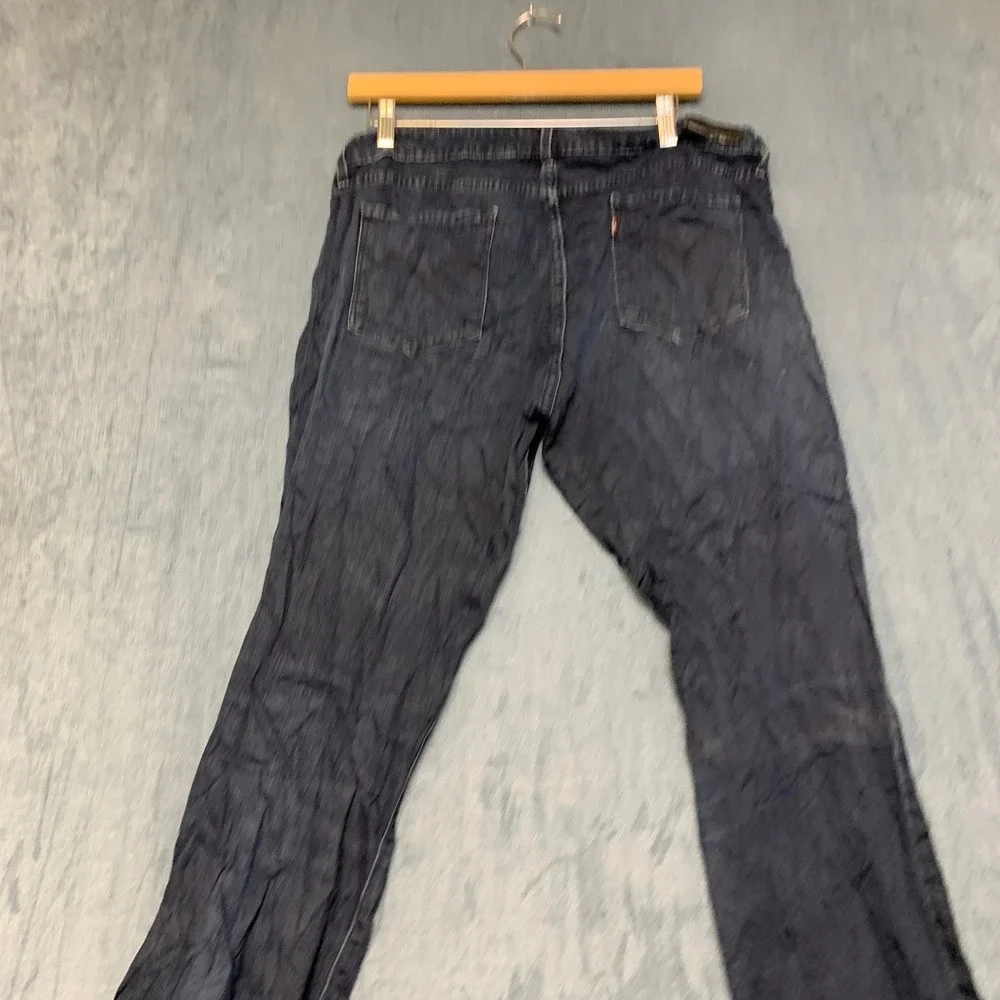 Levi's Demi Curve Silhouette Mediane Jeans Mens 33x34 Blue Denim Cotton Stretch